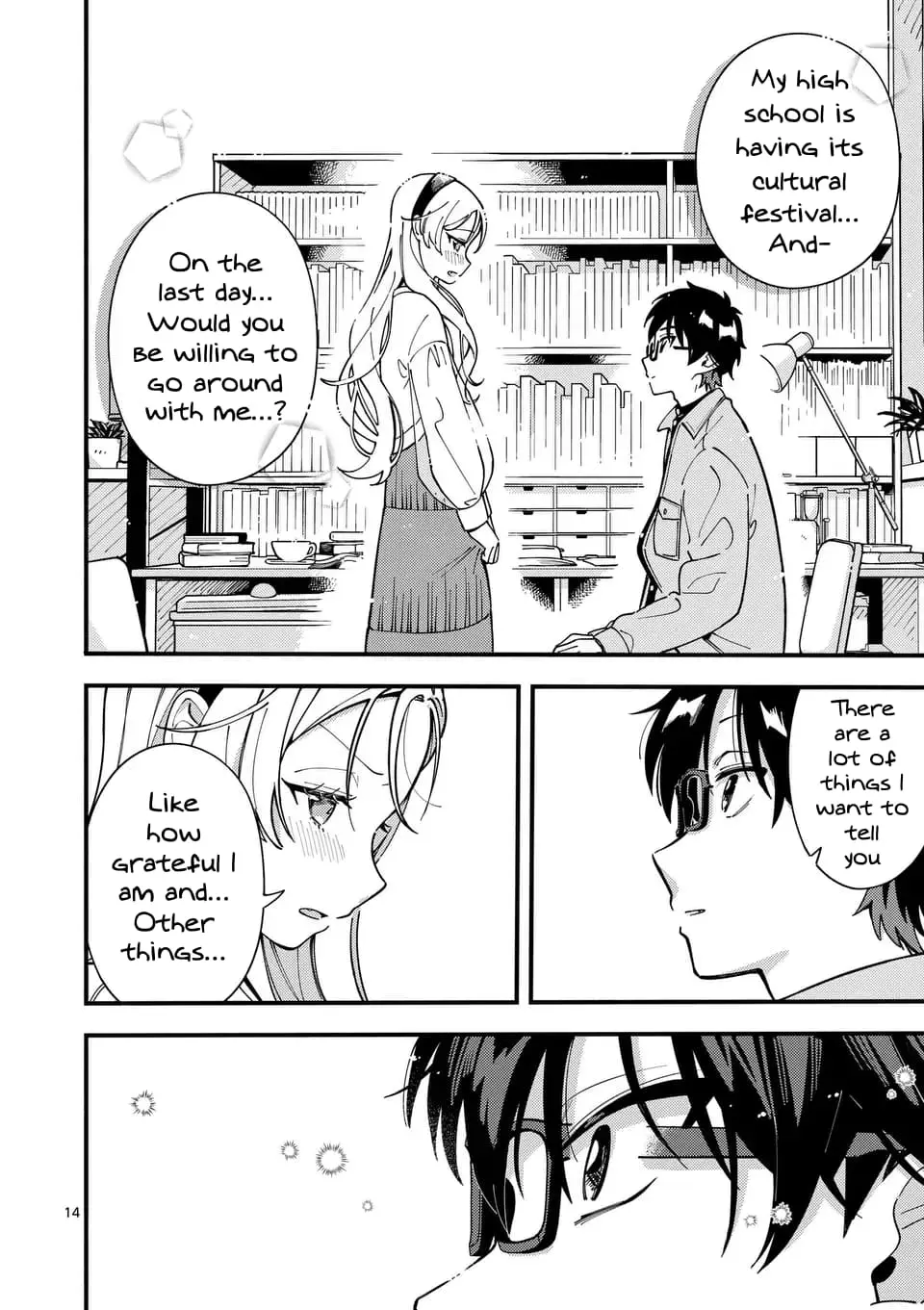 Ookami wa Tsuki ni Koi wo Suru - Chapter 13 - Page 14
