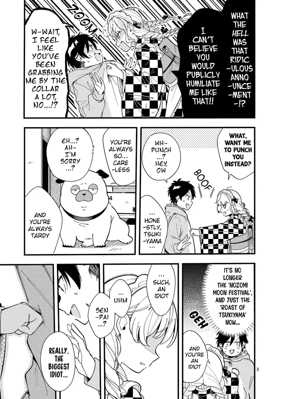 Ookami wa Tsuki ni Koi wo Suru - Chapter 17 - Page 3