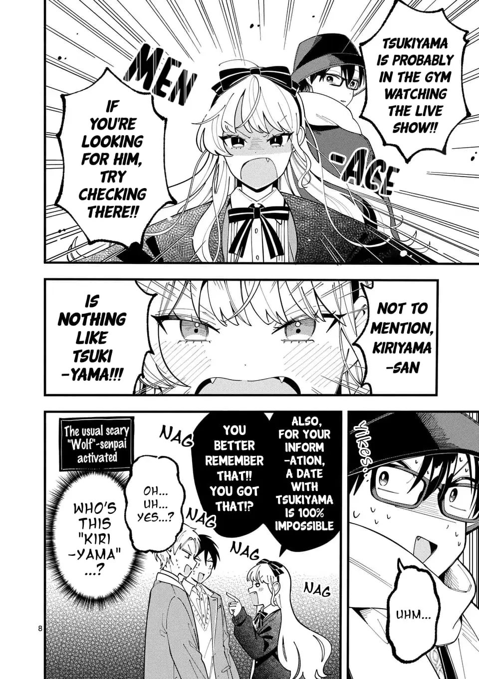 Ookami wa Tsuki ni Koi wo Suru - Chapter 18 - Page 8