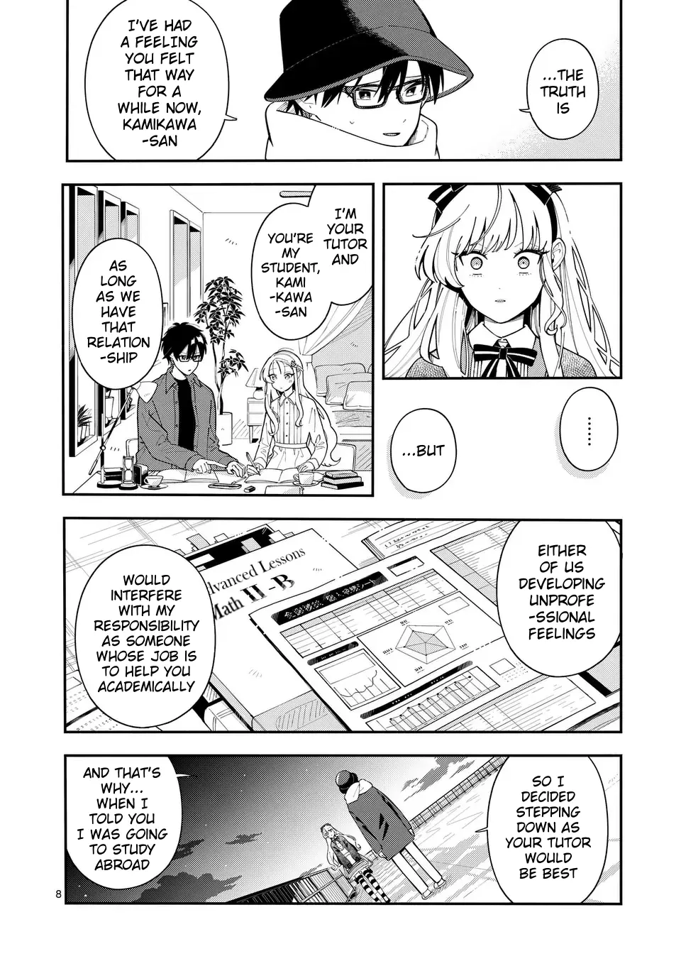 Ookami wa Tsuki ni Koi wo Suru - Chapter 24 - Page 8