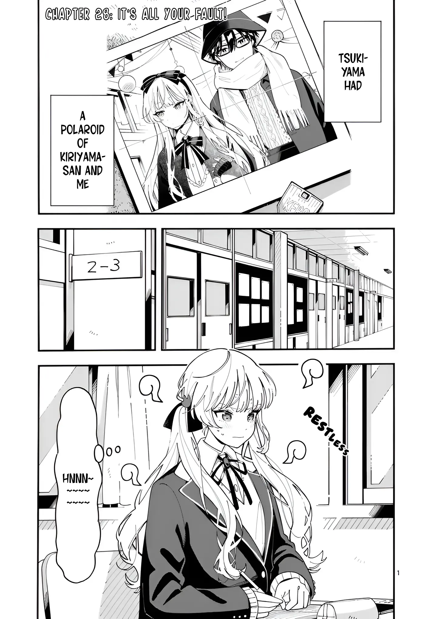 Ookami wa Tsuki ni Koi wo Suru - Chapter 28 - Page 1