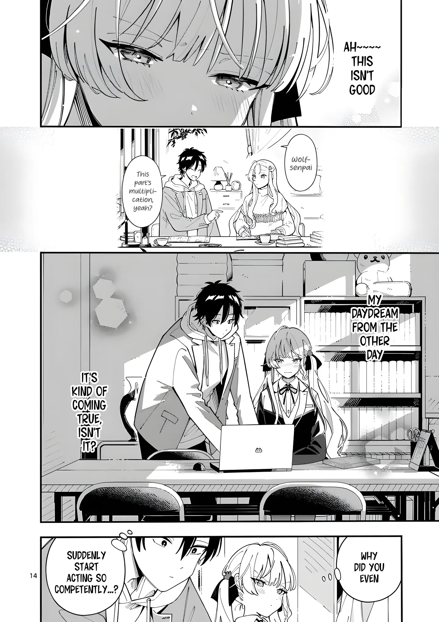 Ookami wa Tsuki ni Koi wo Suru - Chapter 30 - Page 14