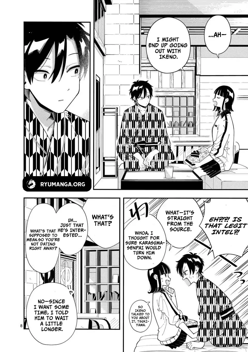 Ookami wa Tsuki ni Koi wo Suru - Chapter 33 - Page 8