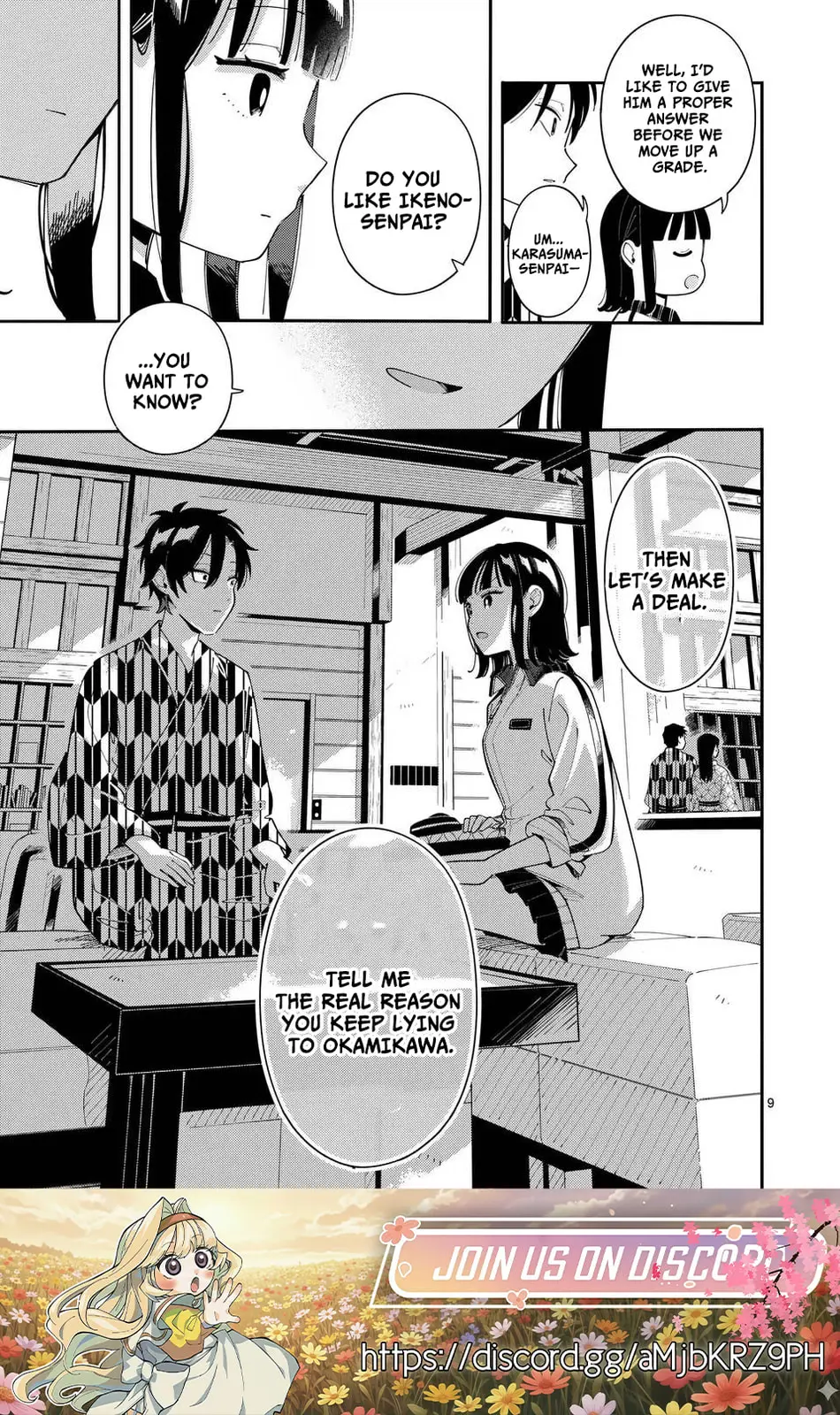 Ookami wa Tsuki ni Koi wo Suru - Chapter 33 - Page 9