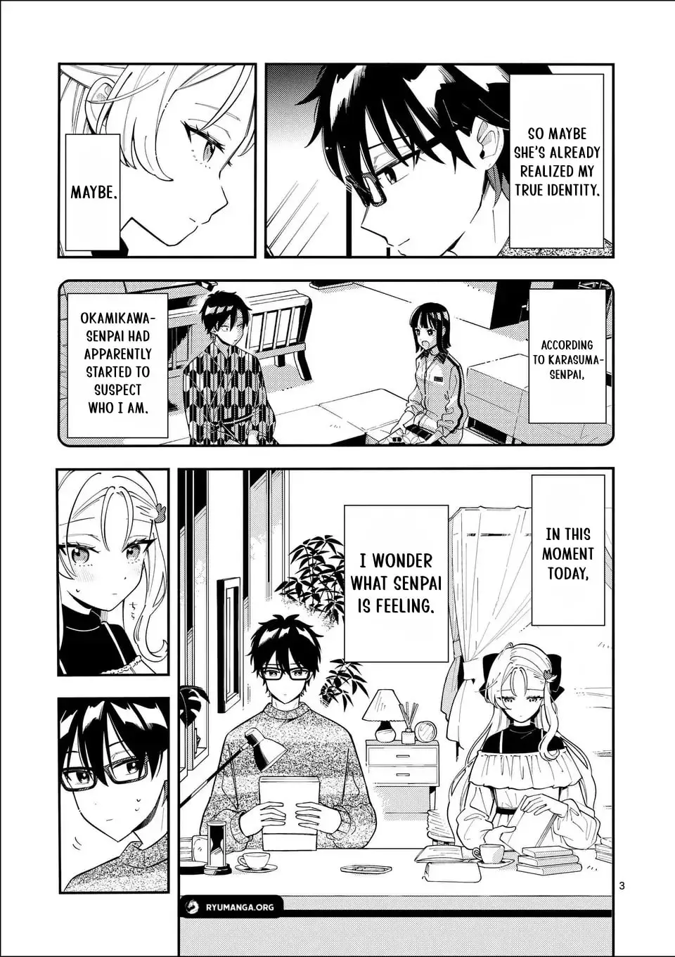 Ookami wa Tsuki ni Koi wo Suru - Chapter 38 - Page 3