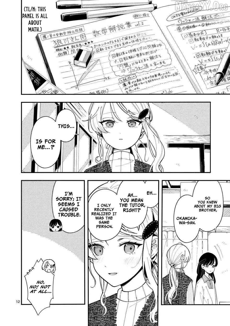 Ookami wa Tsuki ni Koi wo Suru - Chapter 40 - Page 12