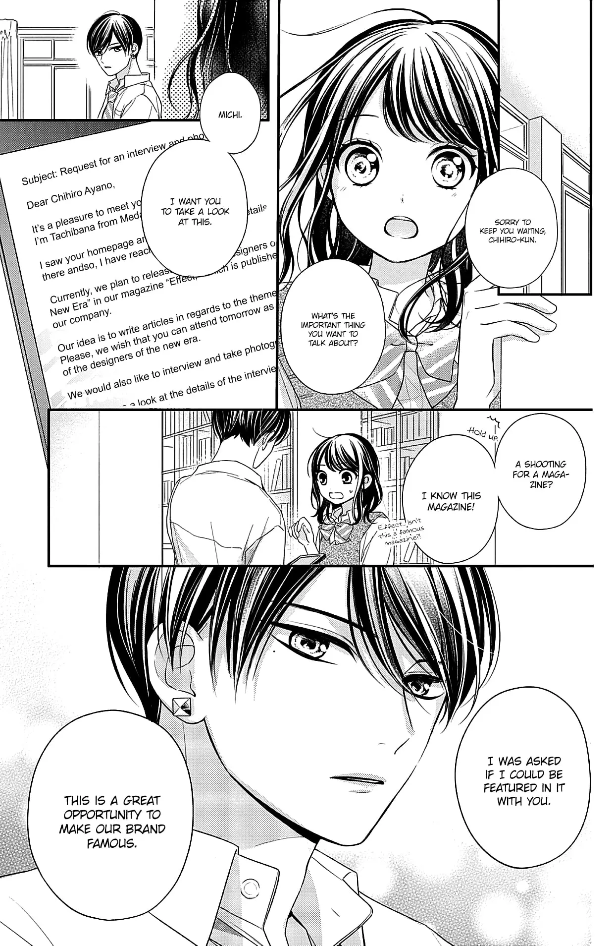 Chihiro-kun Only Has Eyes for Me - Chapter 5 - Page 40