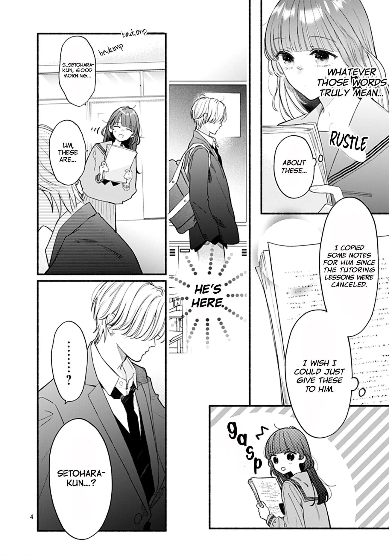 Kimi to Barairo no Hibi - Chapter 2 - Page 4
