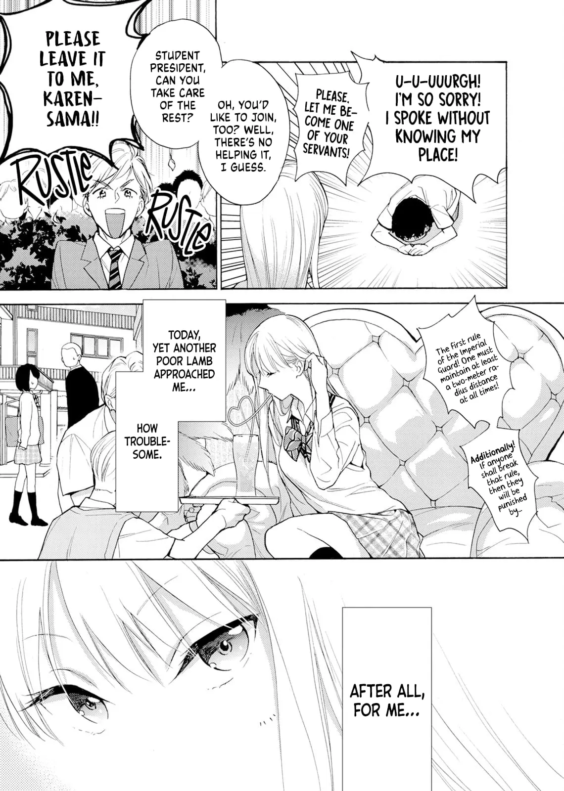 Ichijou Karen wa Yuuwakusuru - Chapter 1 - Page 6