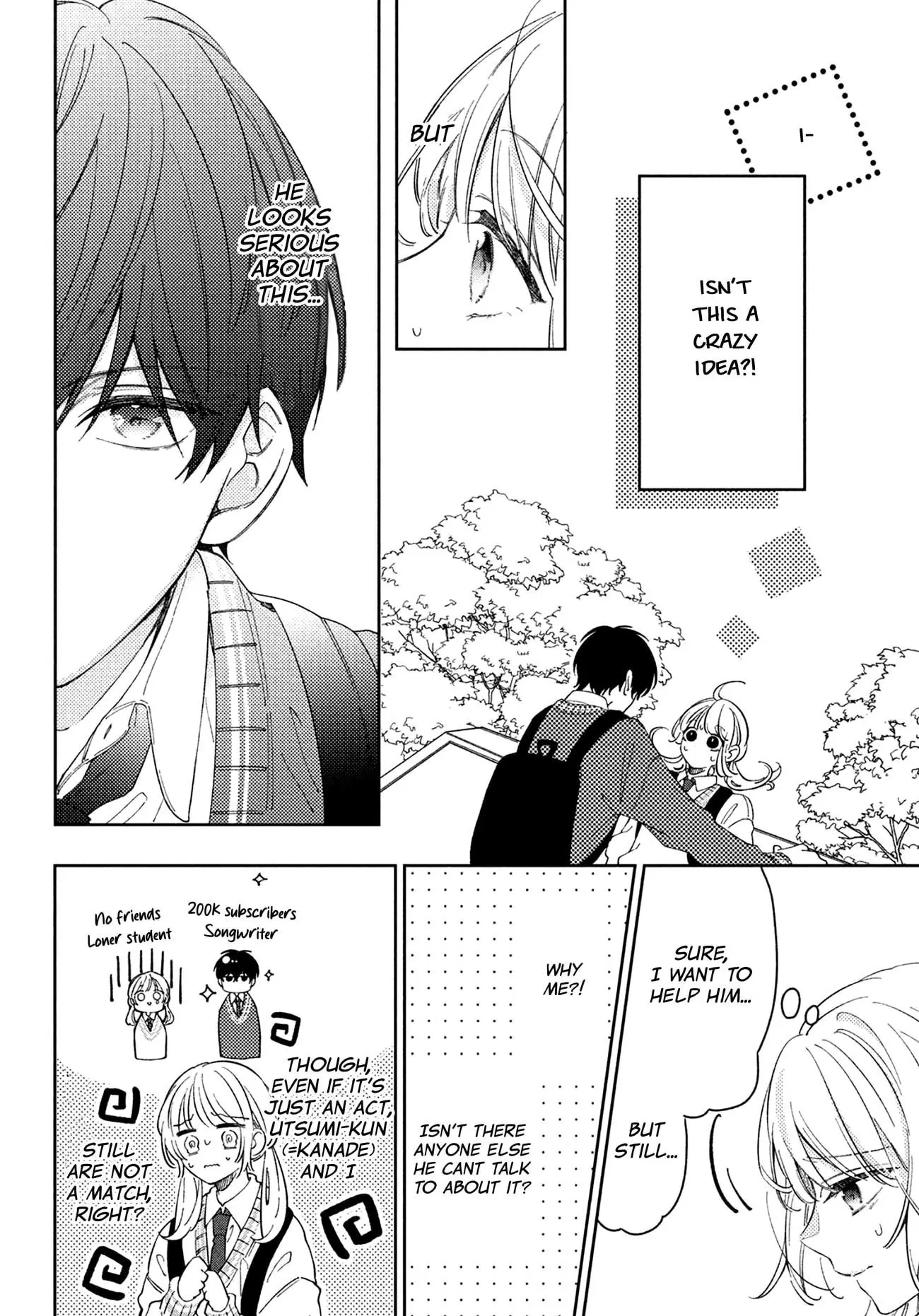 Utsumi-kun no Koi no Uta - Chapter 1 - Page 24