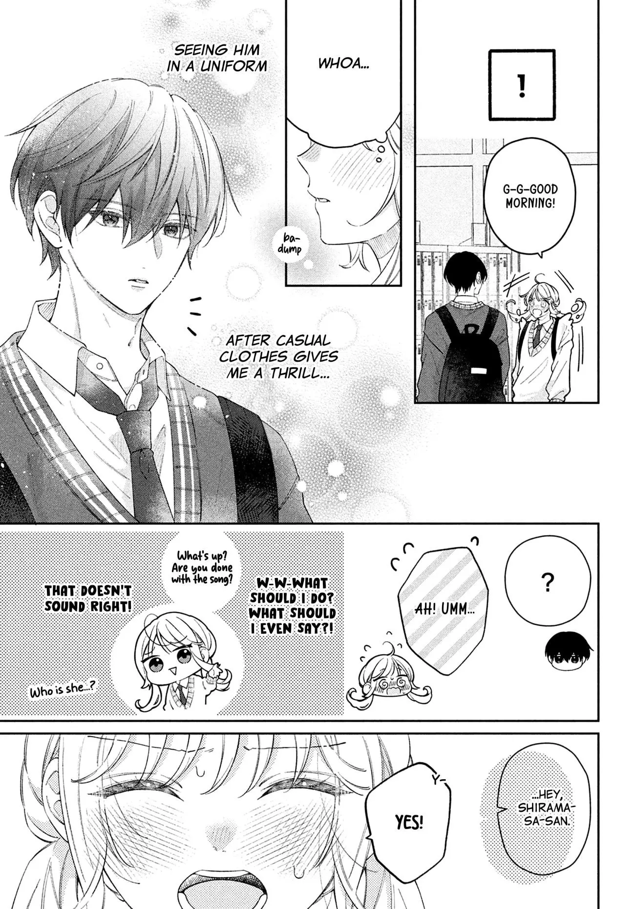 Utsumi-kun no Koi no Uta - Chapter 8 - Page 7