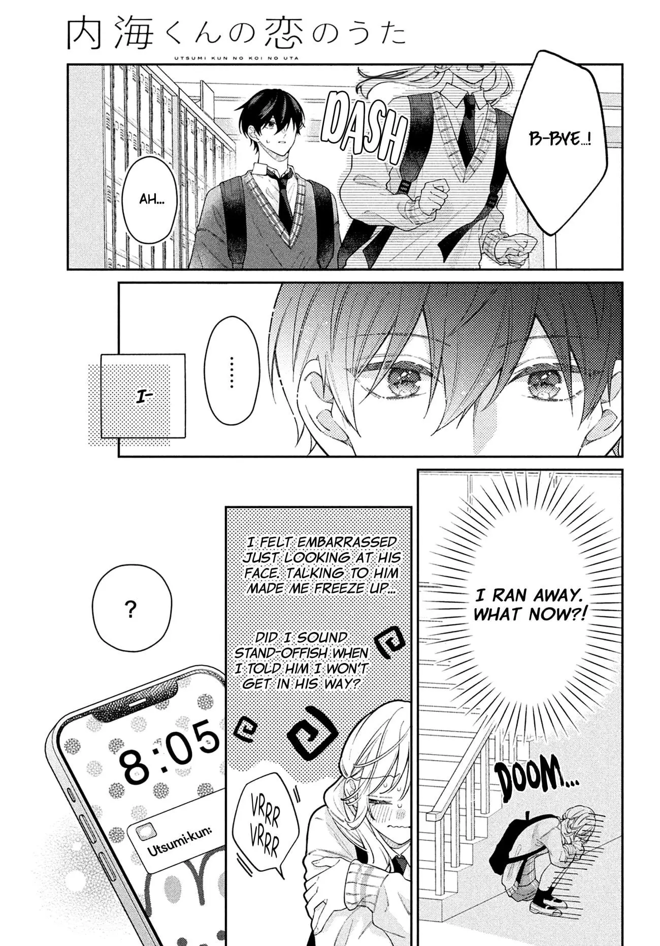 Utsumi-kun no Koi no Uta - Chapter 8 - Page 9