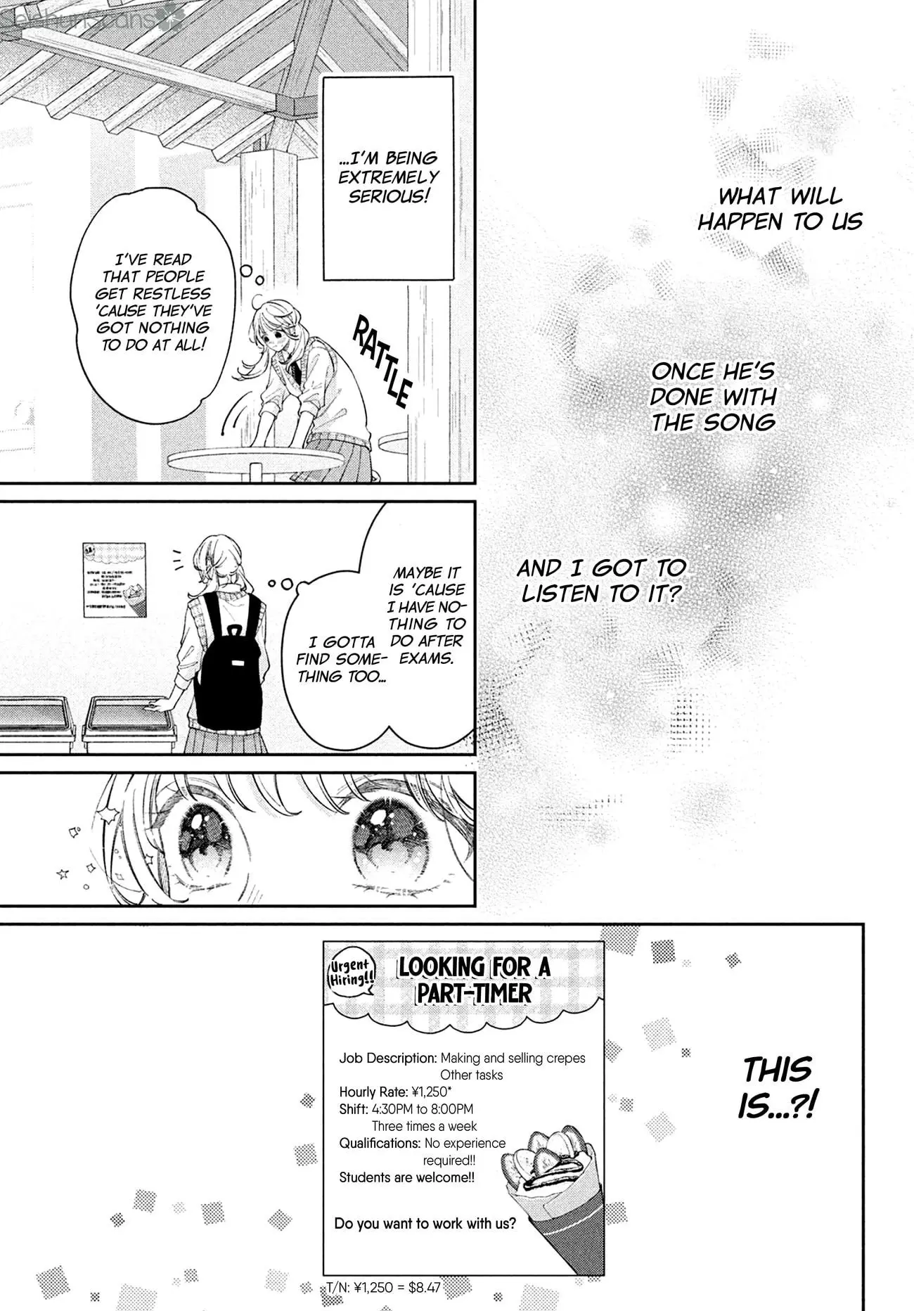 Utsumi-kun no Koi no Uta - Chapter 8 - Page 15