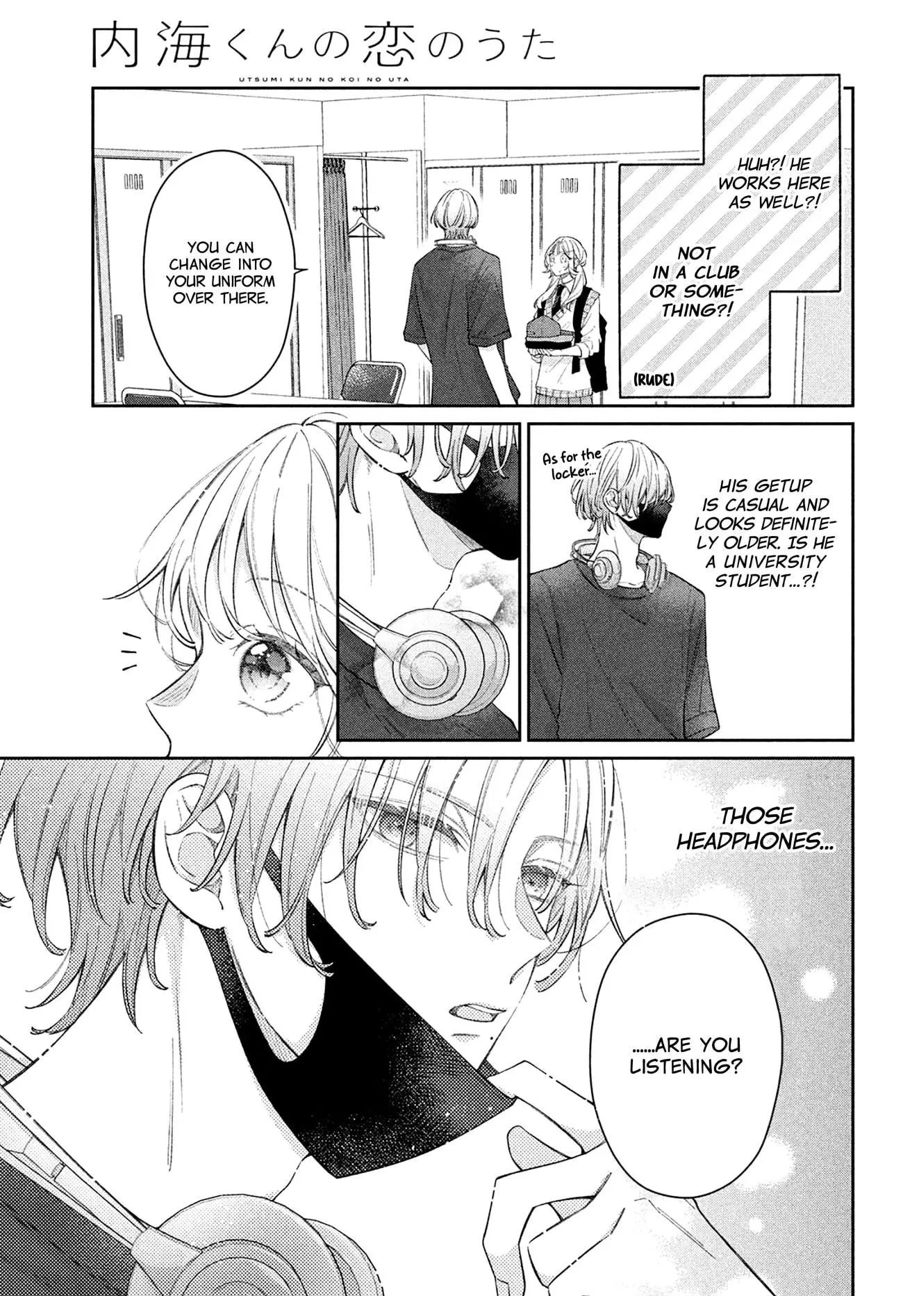 Utsumi-kun no Koi no Uta - Chapter 8 - Page 19
