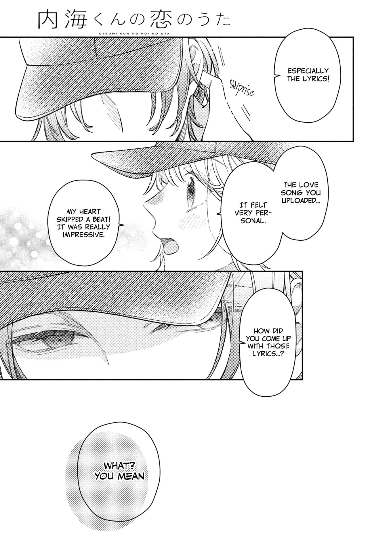 Utsumi-kun no Koi no Uta - Chapter 9 - Page 36