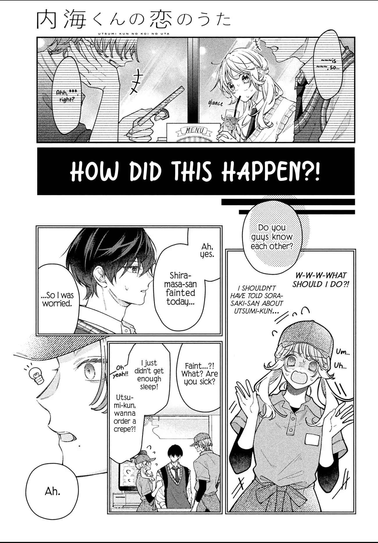 Utsumi-kun no Koi no Uta - Chapter 10 - Page 3