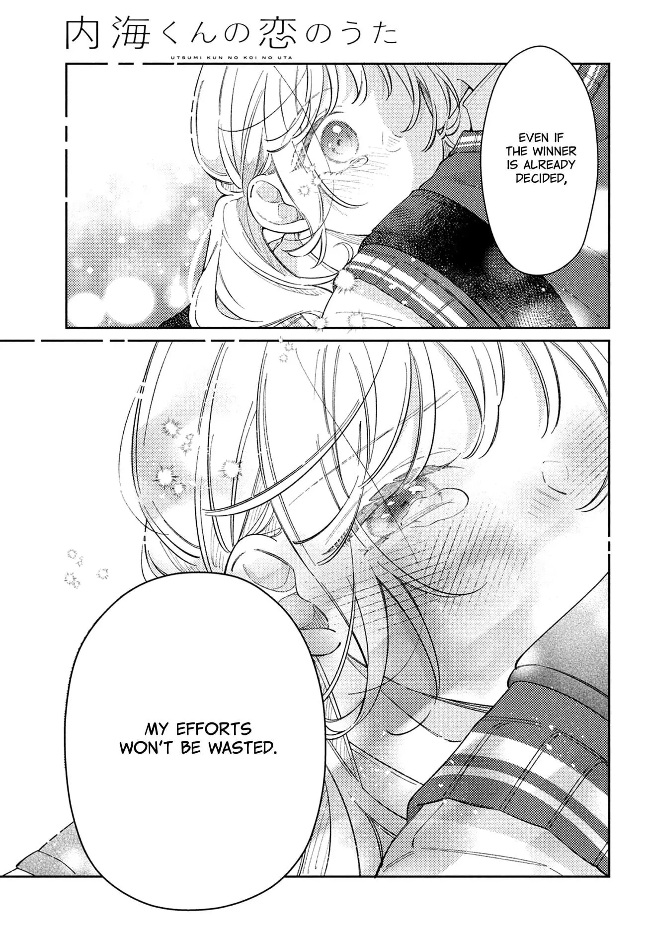 Utsumi-kun no Koi no Uta - Chapter 10 - Page 38