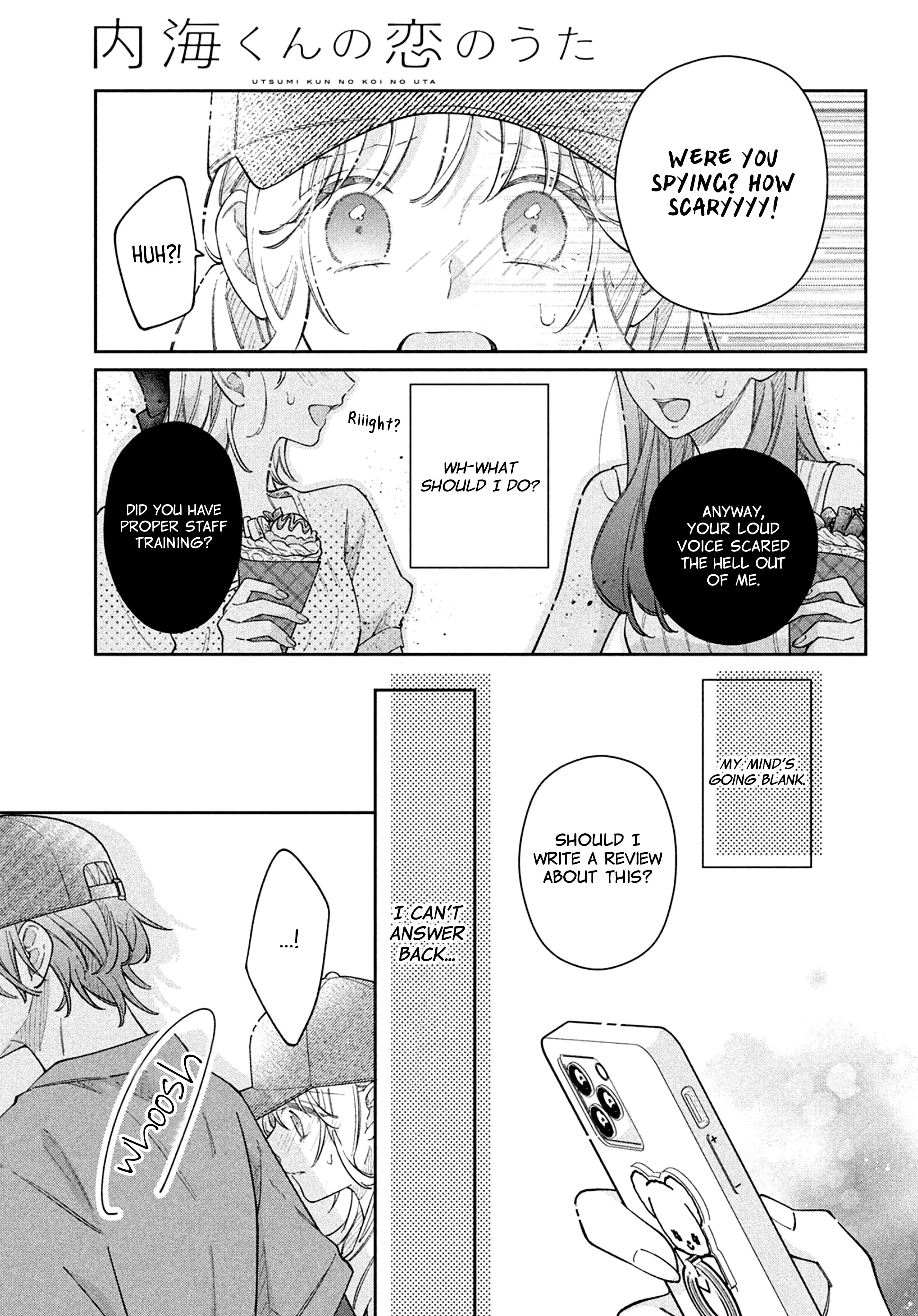 Utsumi-kun no Koi no Uta - Chapter 14 - Page 27