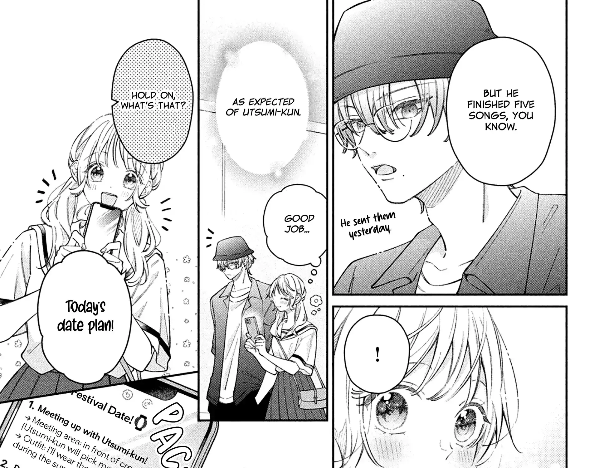 Utsumi-kun no Koi no Uta - Chapter 15 - Page 9