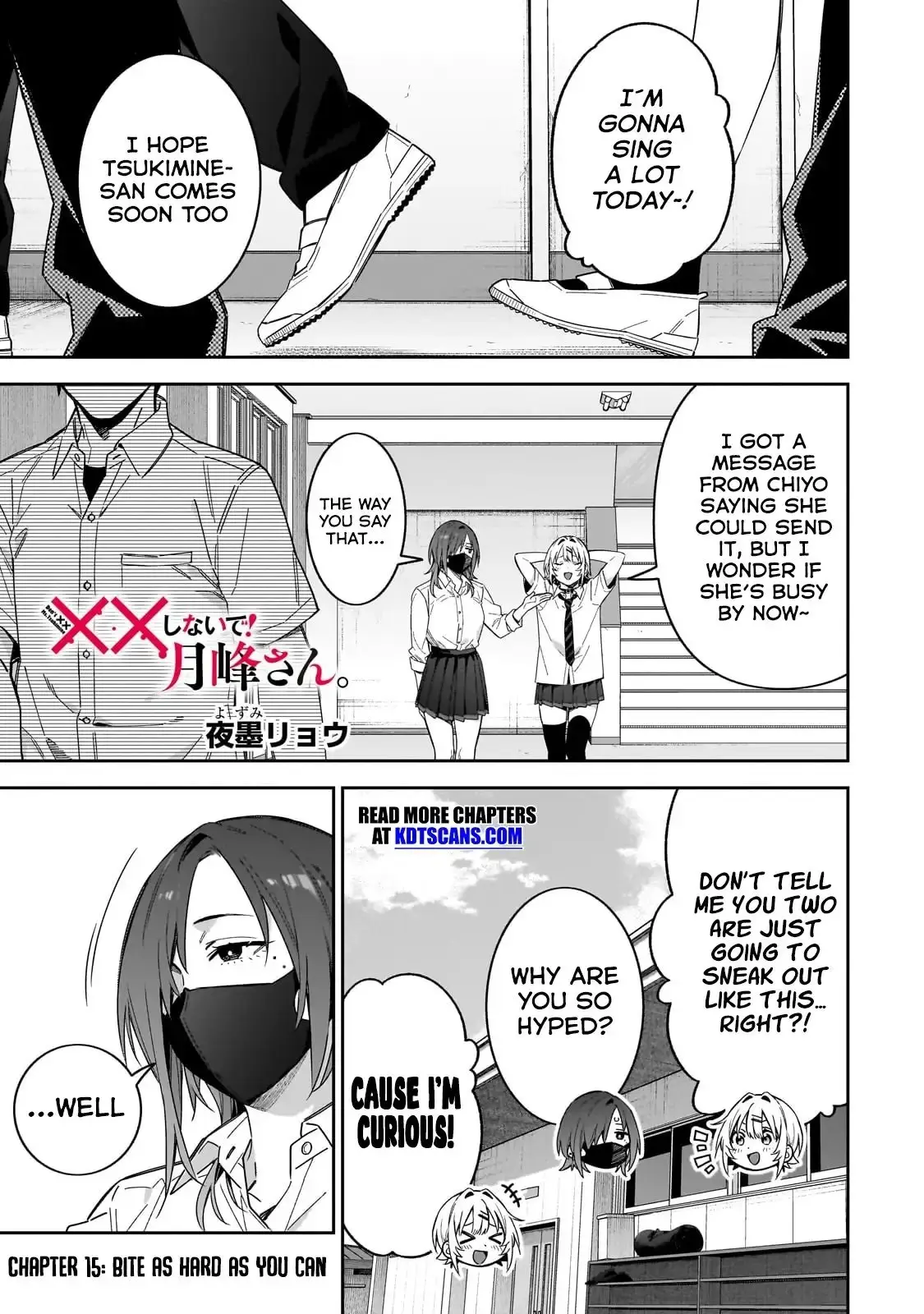 Don't XX Ms. Tsukimine - Chapter 15 - Page 1