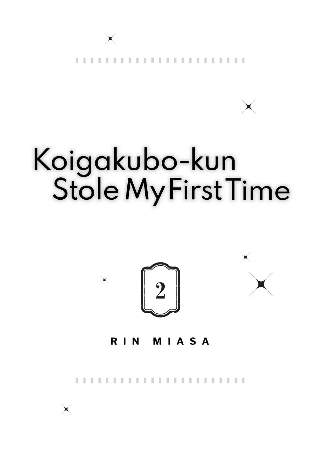 Koigakubo-kun Stole My First Time - Chapter 5 - Page 2