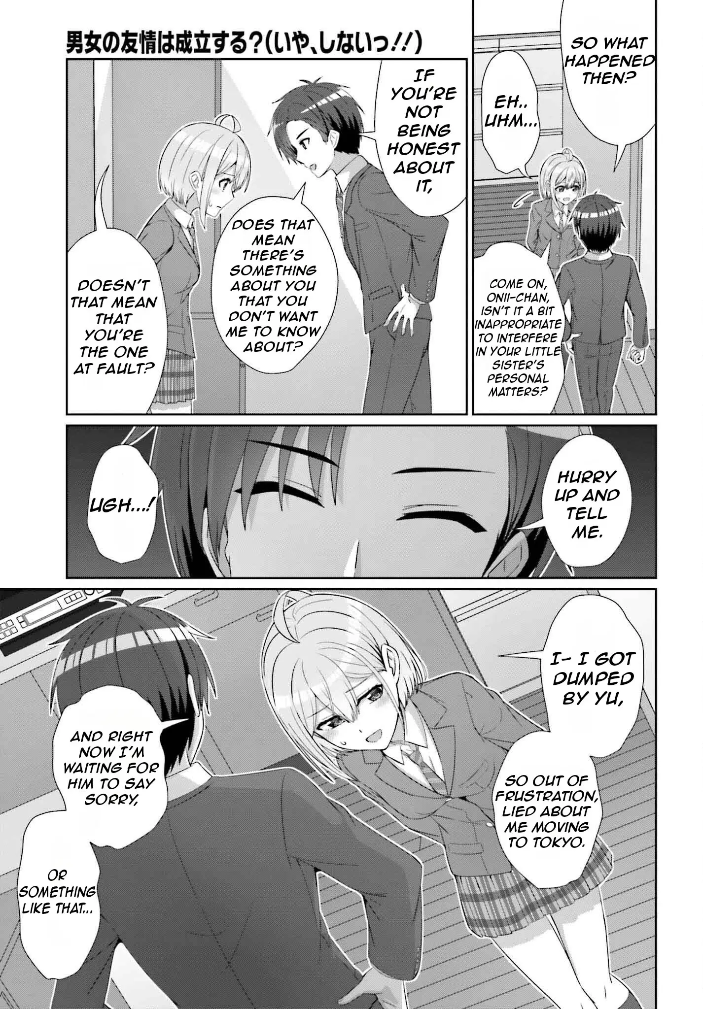 Can a Boy and Girl Friendship Hold Up? (No It Can't) - Chapter 28 - Page 12