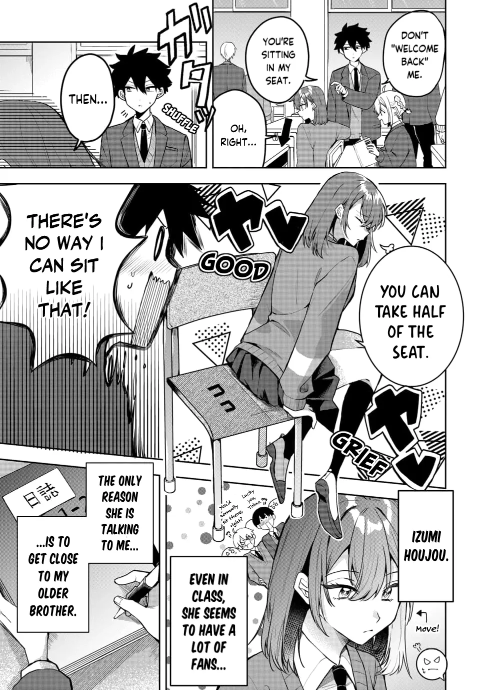 Osoraku Kanojo wa Ore no Aniki wo Neratteru - Chapter 2 - Page 3