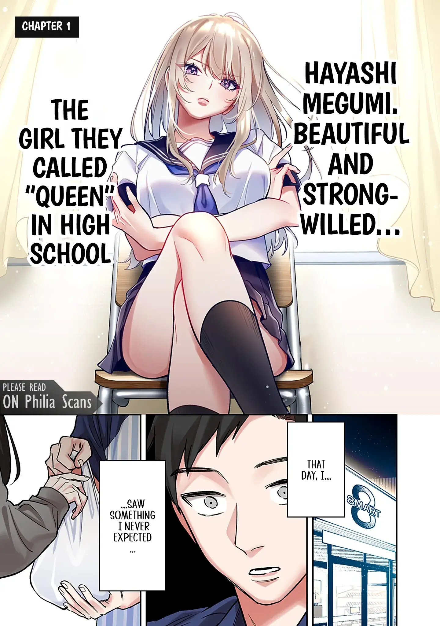 Living together with the queen from my high school days who was arrogant, surprisingly isn't that uncomfortable - Chapter 1 - Page 3