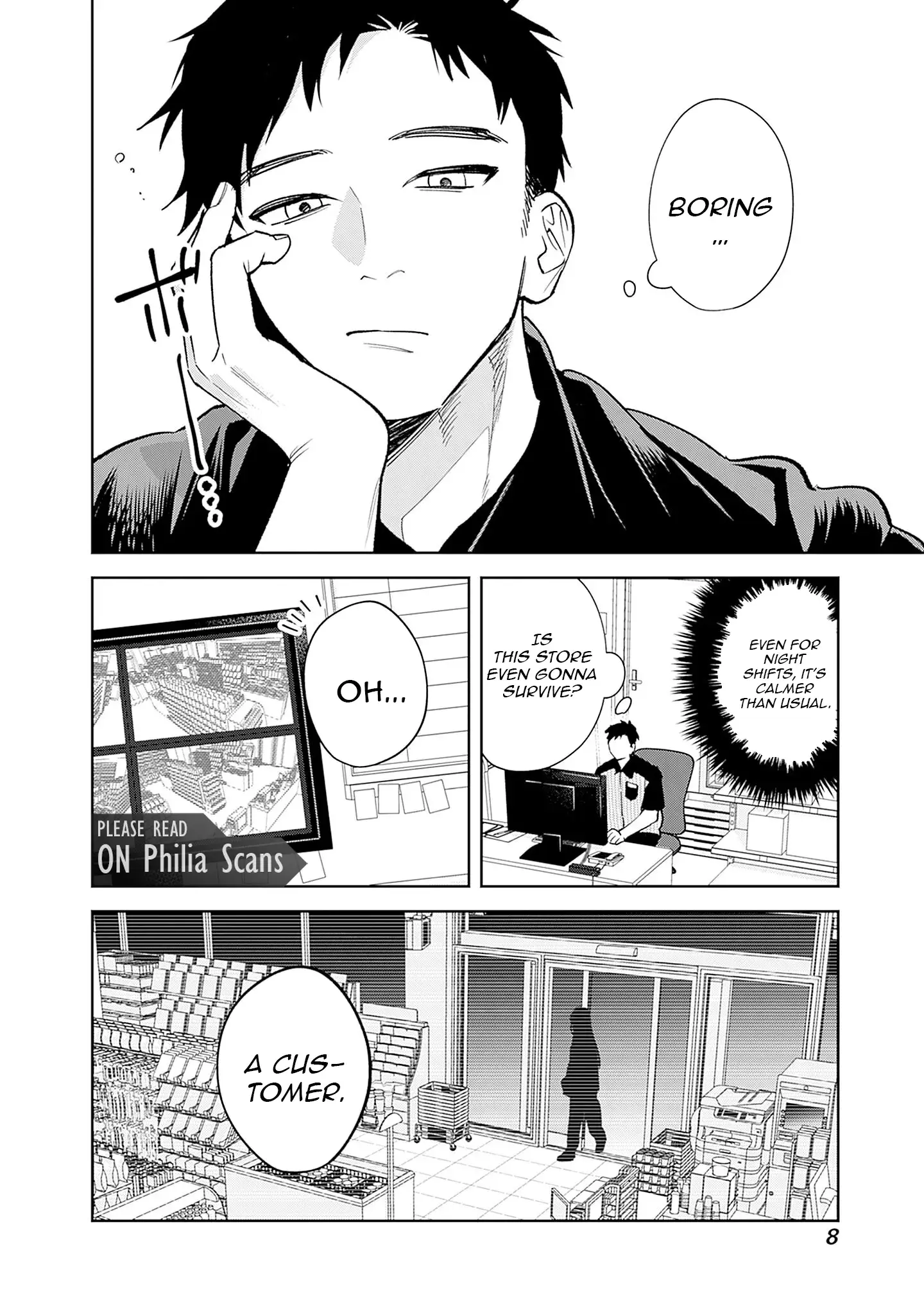 Living together with the queen from my high school days who was arrogant, surprisingly isn't that uncomfortable - Chapter 1 - Page 8