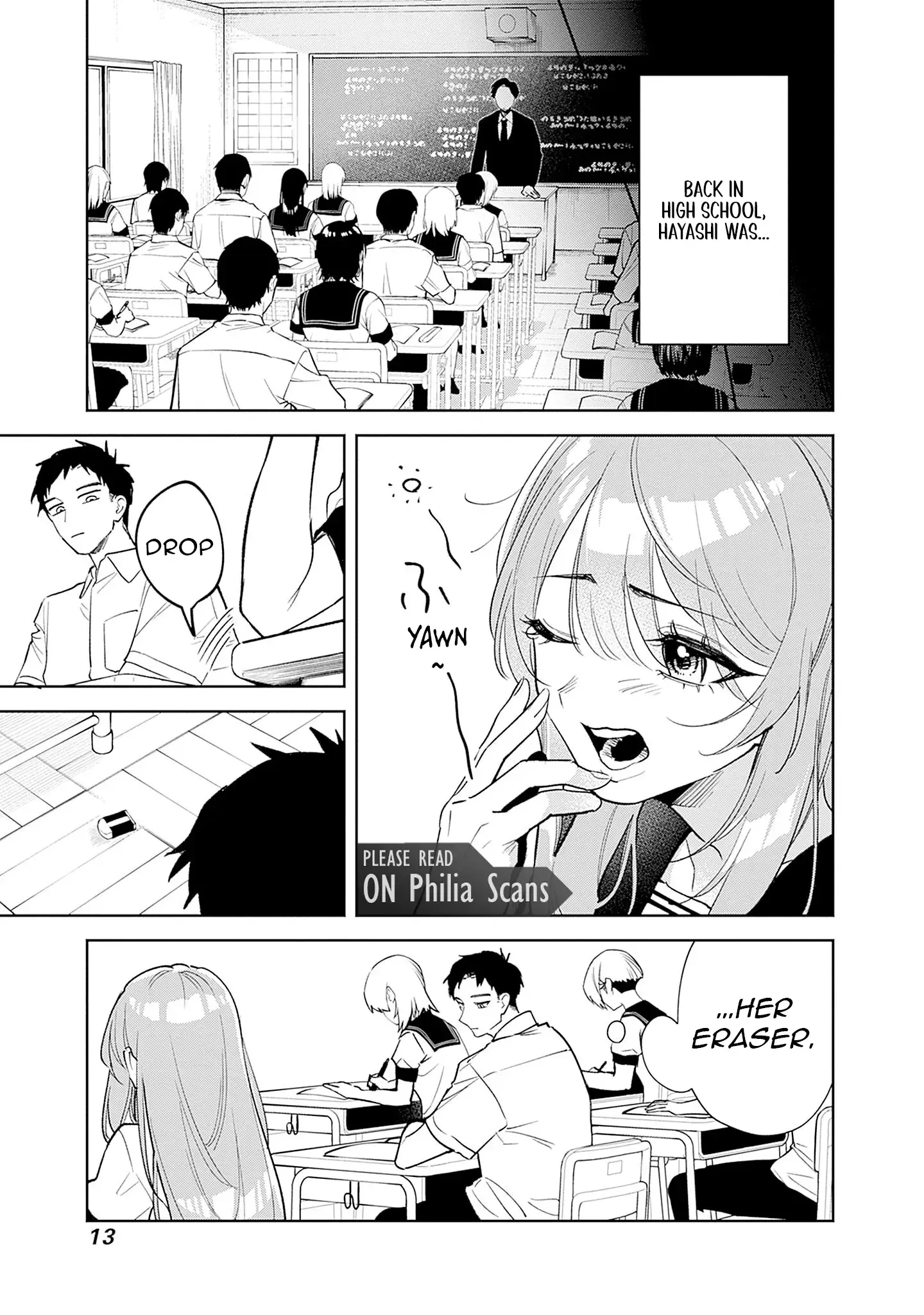 Living together with the queen from my high school days who was arrogant, surprisingly isn't that uncomfortable - Chapter 1 - Page 13
