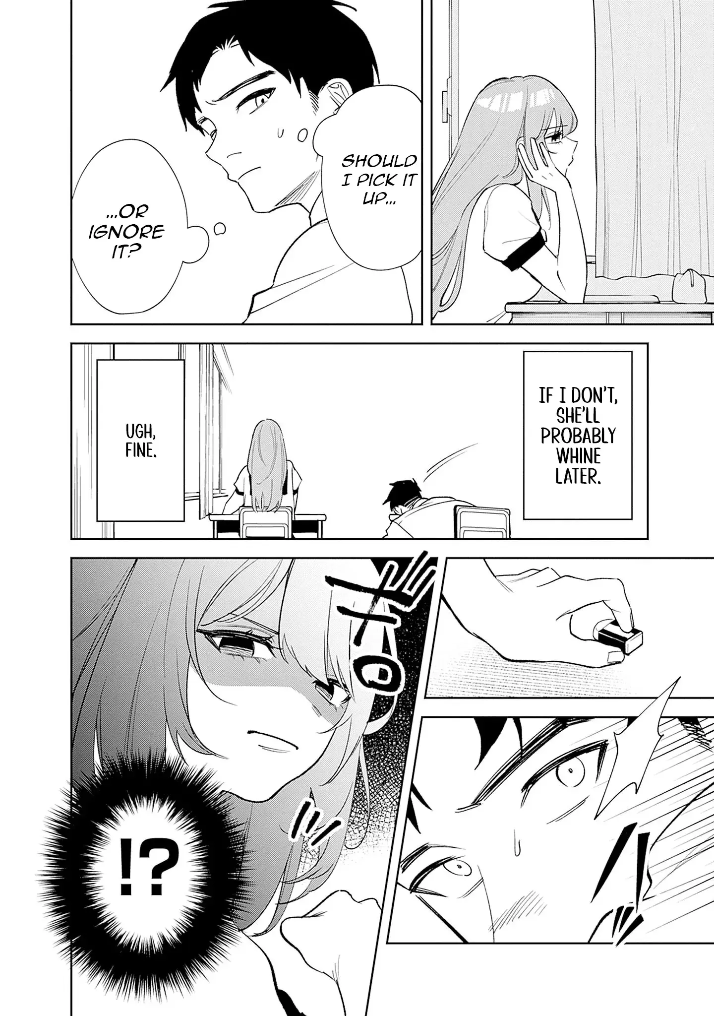 Living together with the queen from my high school days who was arrogant, surprisingly isn't that uncomfortable - Chapter 1 - Page 14