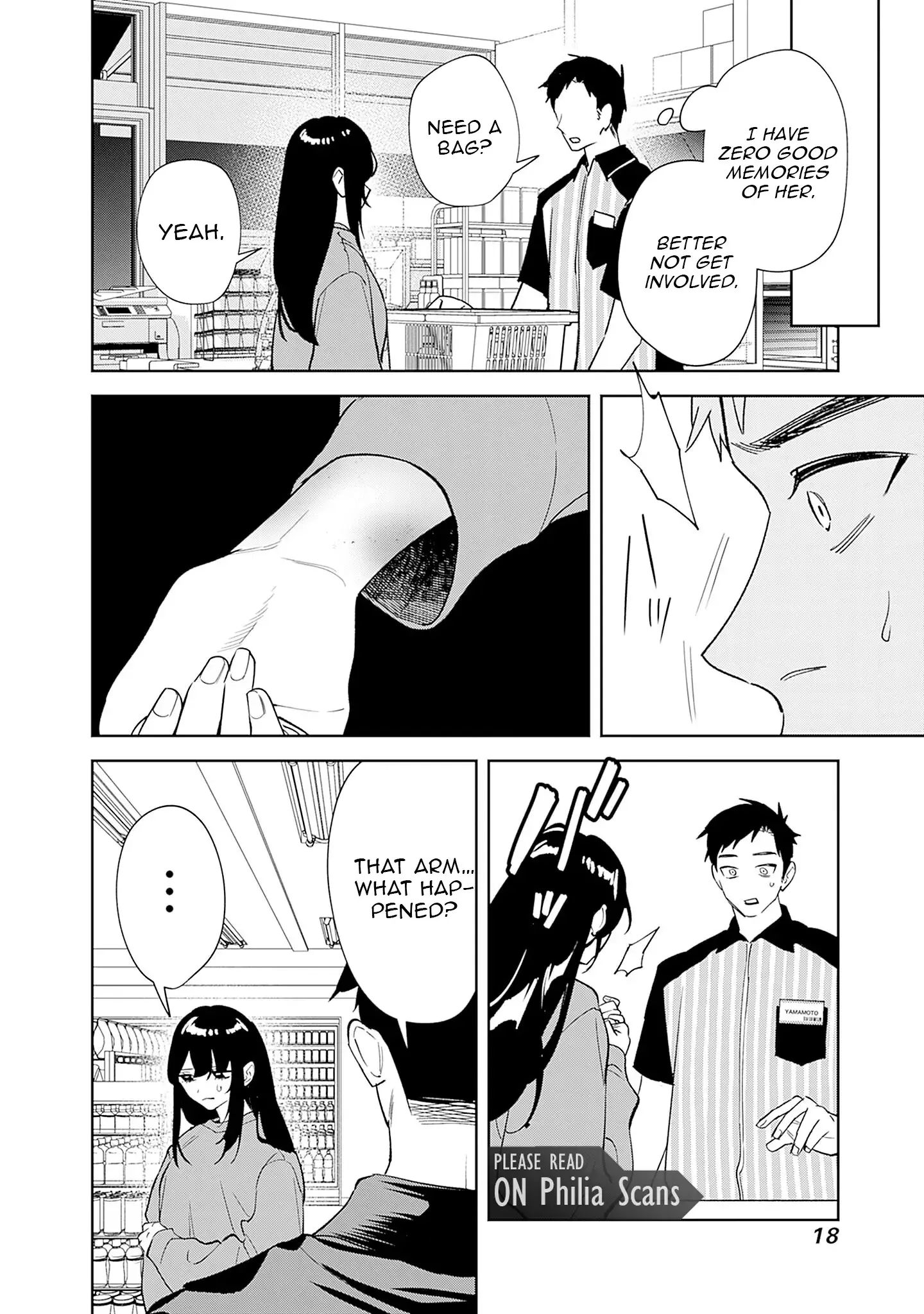 Living together with the queen from my high school days who was arrogant, surprisingly isn't that uncomfortable - Chapter 1 - Page 18