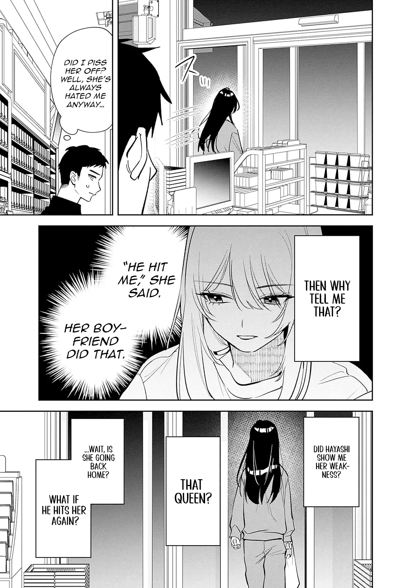 Living together with the queen from my high school days who was arrogant, surprisingly isn't that uncomfortable - Chapter 1 - Page 21