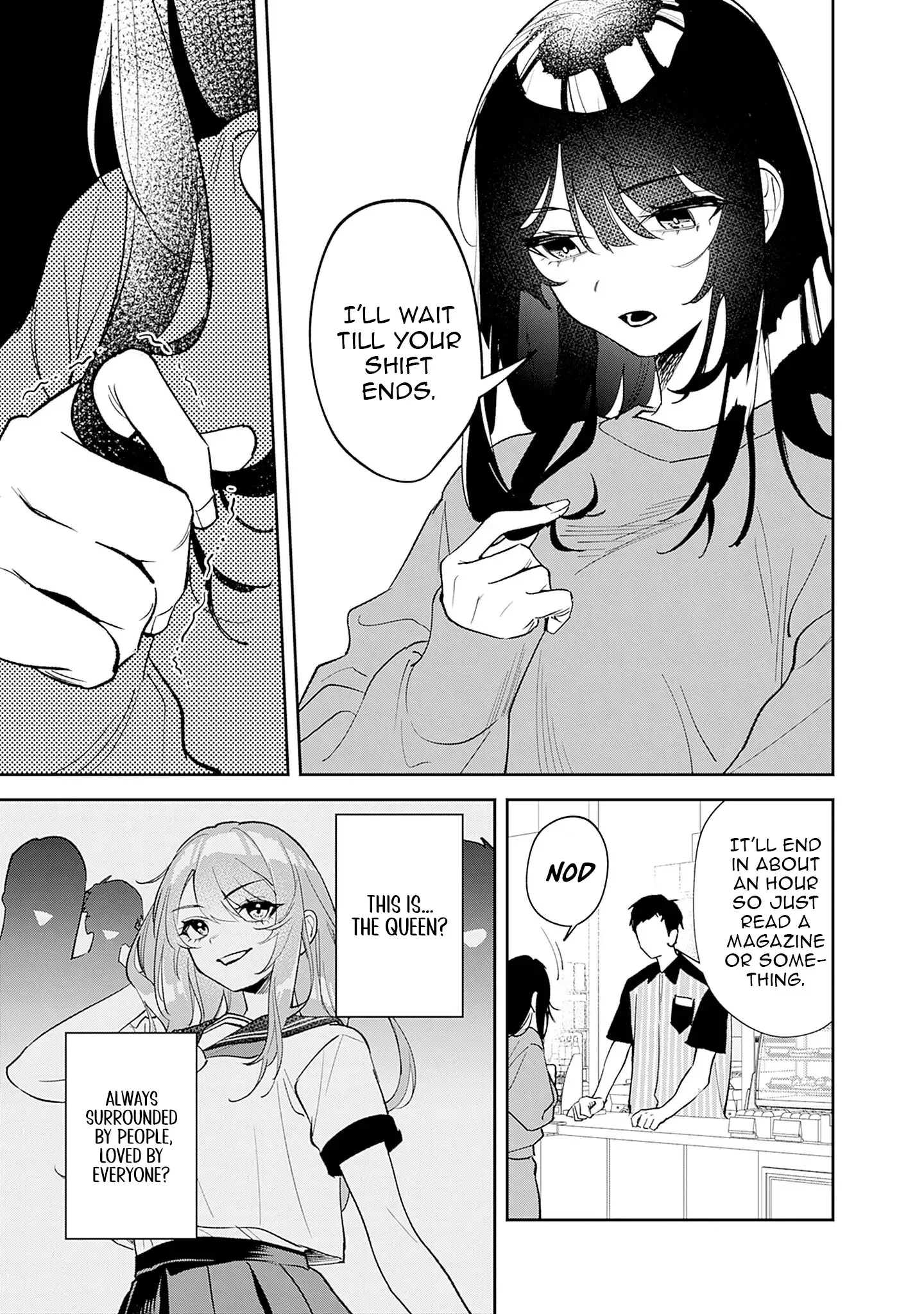 Living together with the queen from my high school days who was arrogant, surprisingly isn't that uncomfortable - Chapter 1 - Page 25