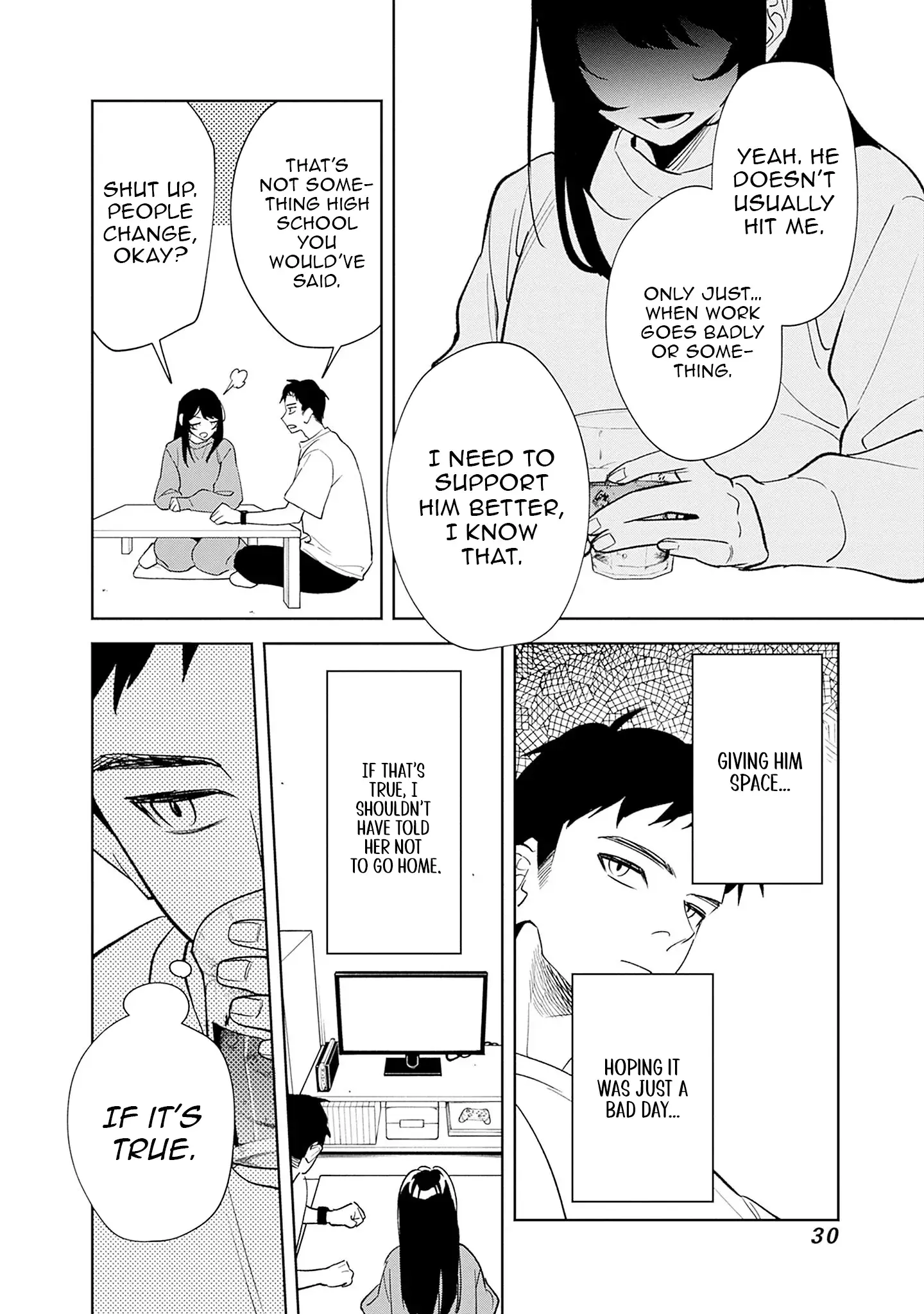 Living together with the queen from my high school days who was arrogant, surprisingly isn't that uncomfortable - Chapter 1 - Page 30