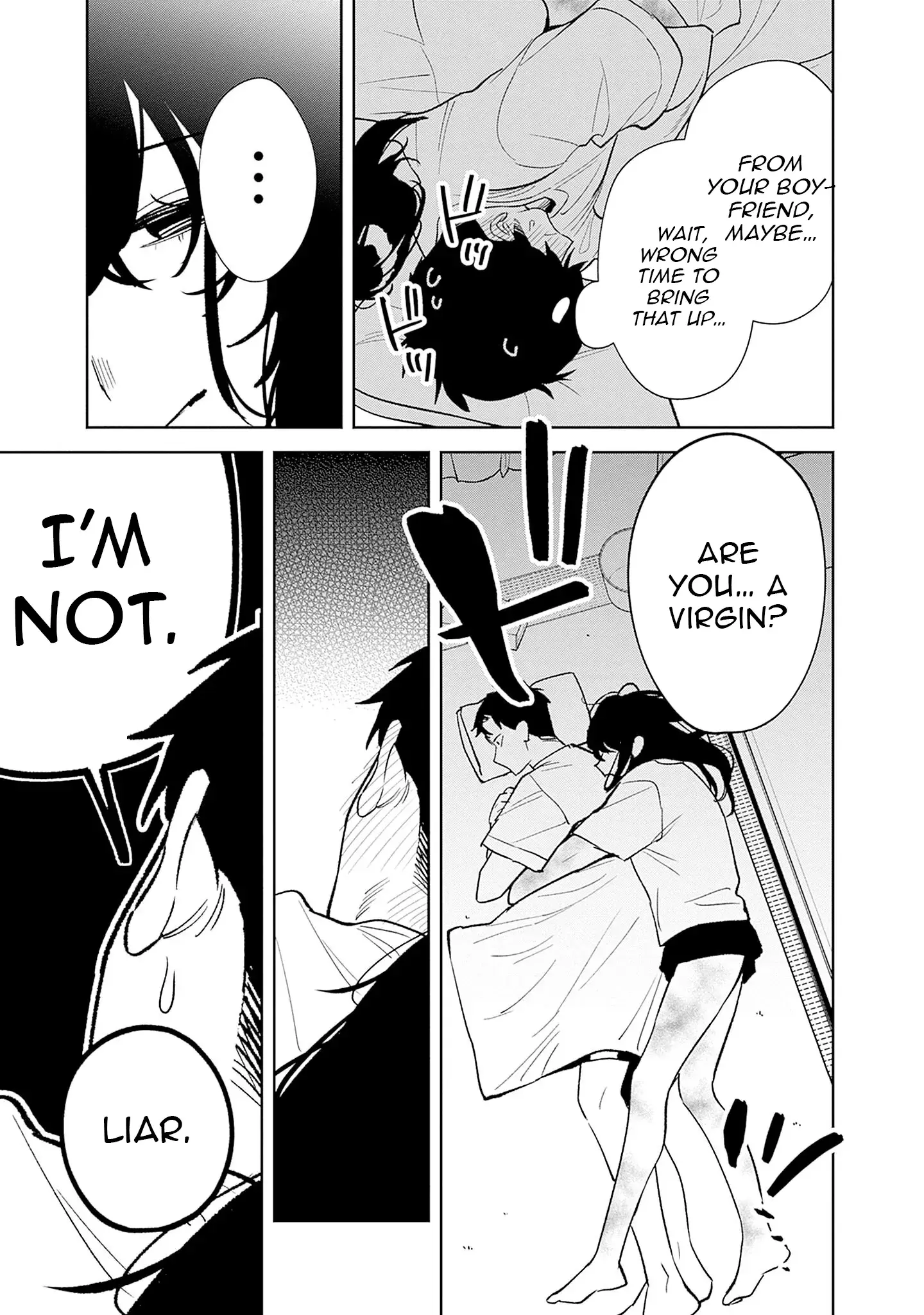 Living together with the queen from my high school days who was arrogant, surprisingly isn't that uncomfortable - Chapter 1 - Page 45