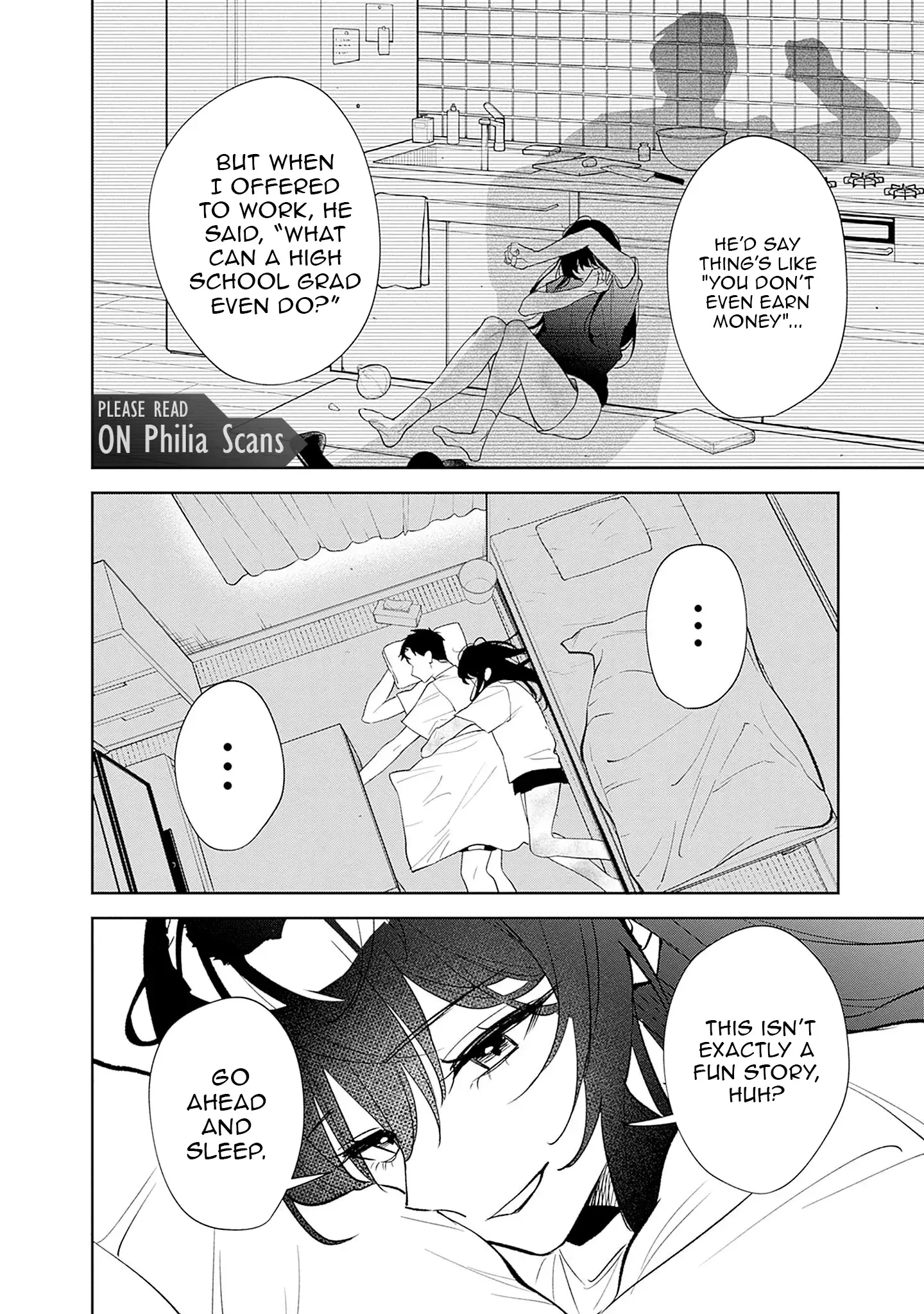 Living together with the queen from my high school days who was arrogant, surprisingly isn't that uncomfortable - Chapter 1 - Page 48