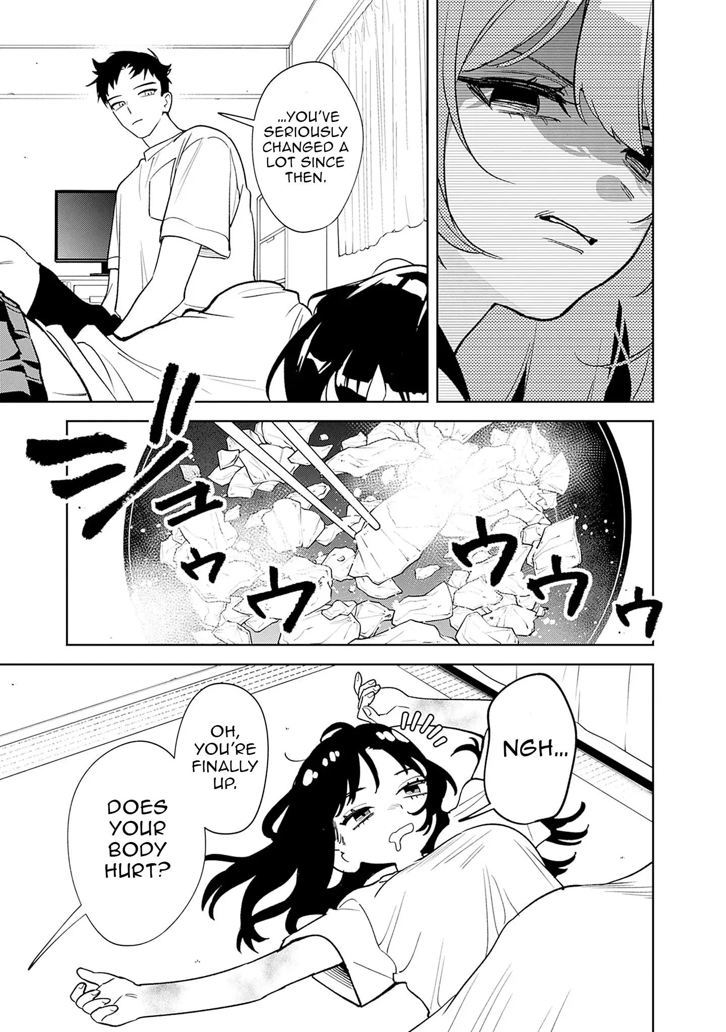 Living together with the queen from my high school days who was arrogant, surprisingly isn't that uncomfortable - Chapter 2 - Page 3