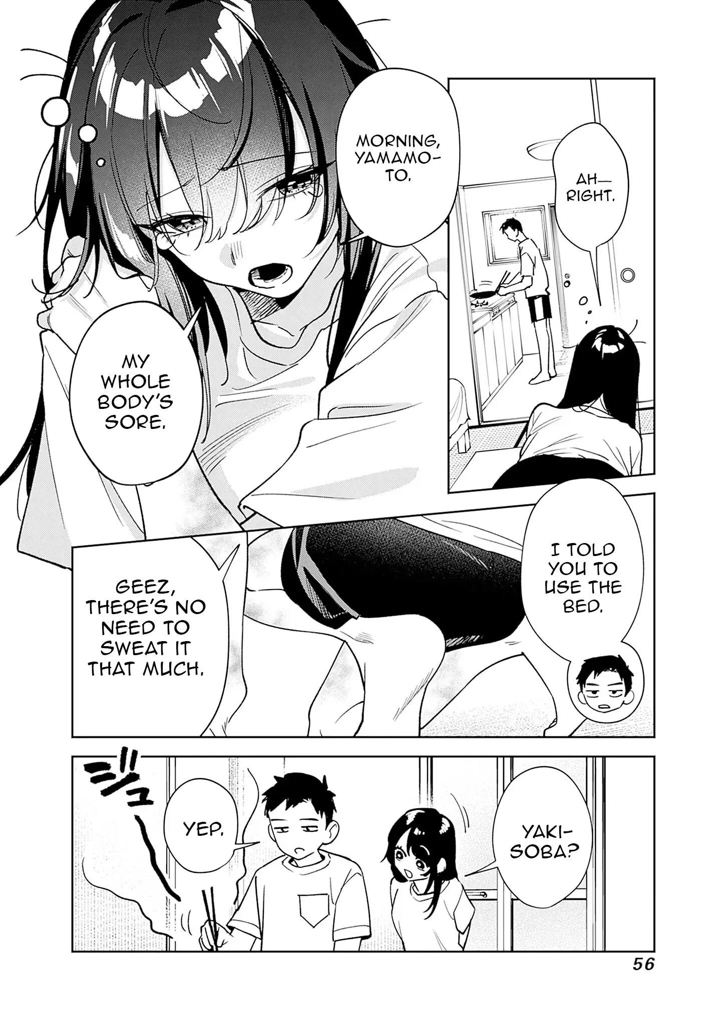 Living together with the queen from my high school days who was arrogant, surprisingly isn't that uncomfortable - Chapter 2 - Page 4