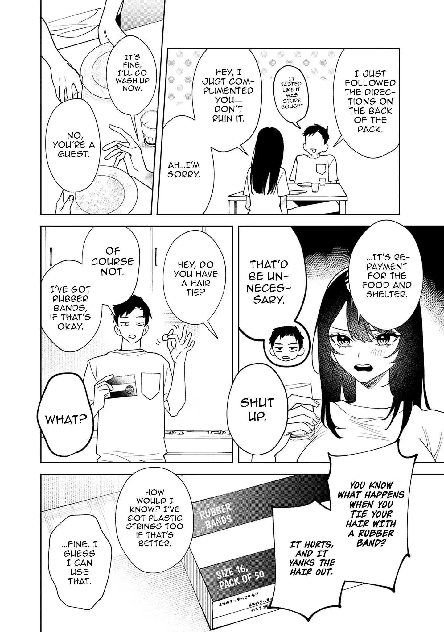 Living together with the queen from my high school days who was arrogant, surprisingly isn't that uncomfortable - Chapter 2 - Page 7