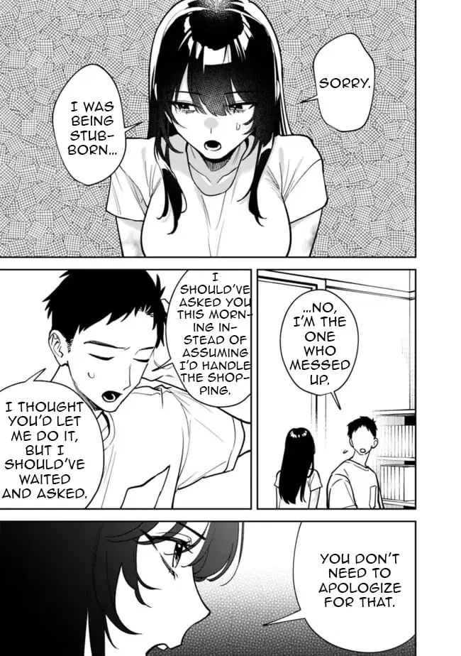 Living together with the queen from my high school days who was arrogant, surprisingly isn't that uncomfortable - Chapter 4 - Page 11