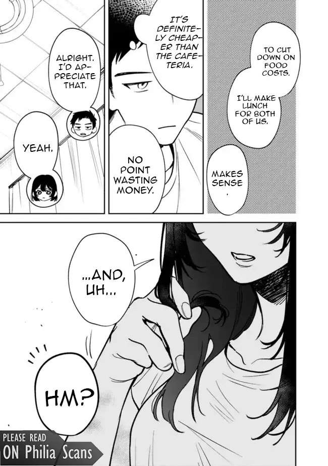 Living together with the queen from my high school days who was arrogant, surprisingly isn't that uncomfortable - Chapter 5 - Page 15