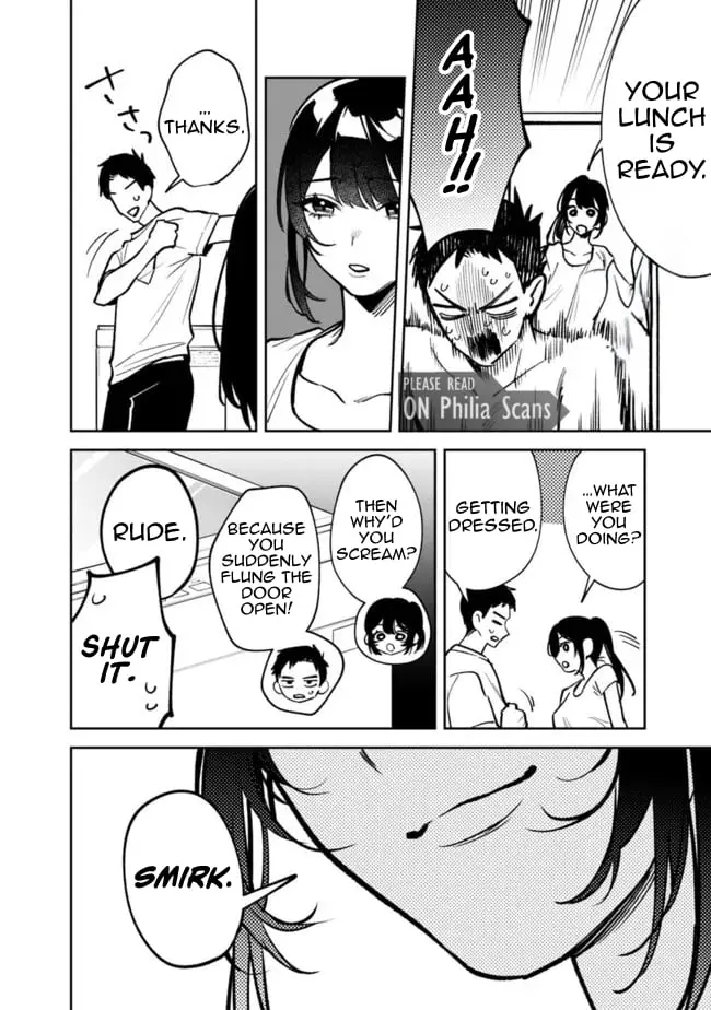 Living together with the queen from my high school days who was arrogant, surprisingly isn't that uncomfortable - Chapter 6 - Page 8