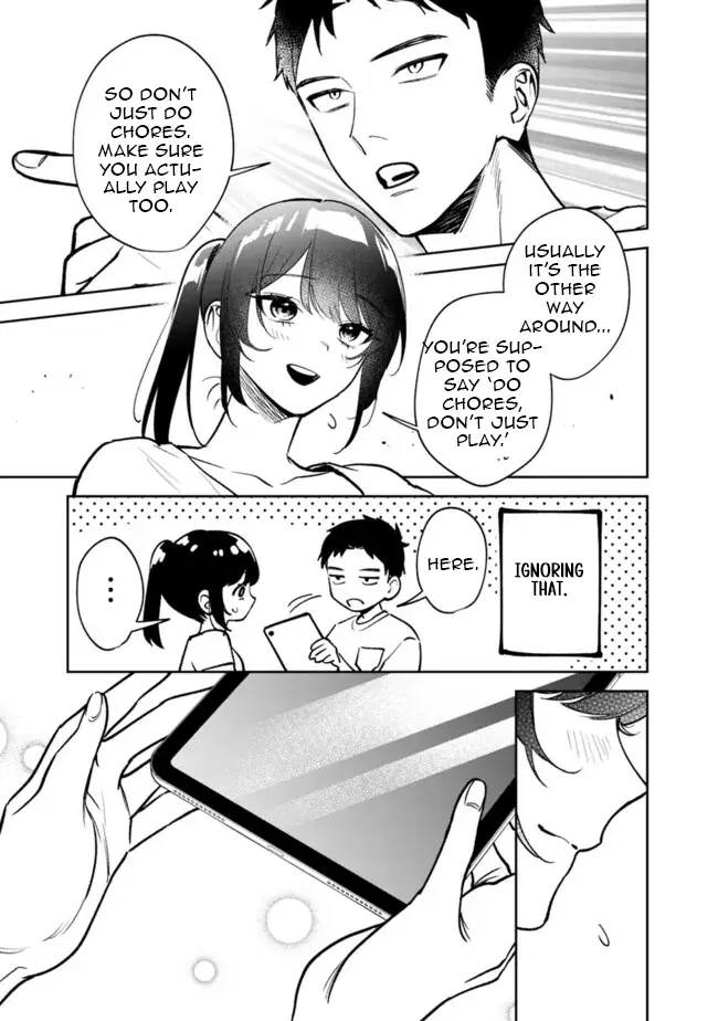 Living together with the queen from my high school days who was arrogant, surprisingly isn't that uncomfortable - Chapter 7 - Page 13