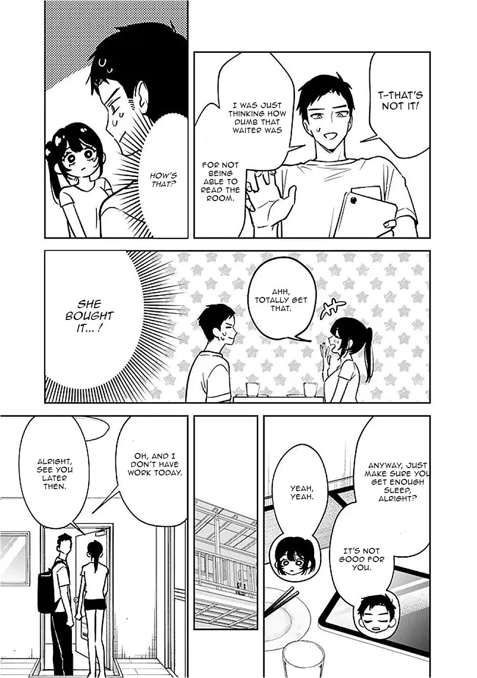 Living together with the queen from my high school days who was arrogant, surprisingly isn't that uncomfortable - Chapter 8 - Page 11