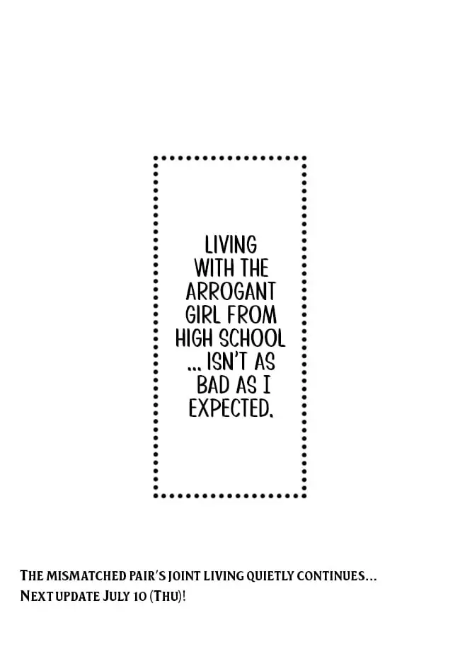 Living together with the queen from my high school days who was arrogant, surprisingly isn't that uncomfortable - Chapter 16 - Page 19