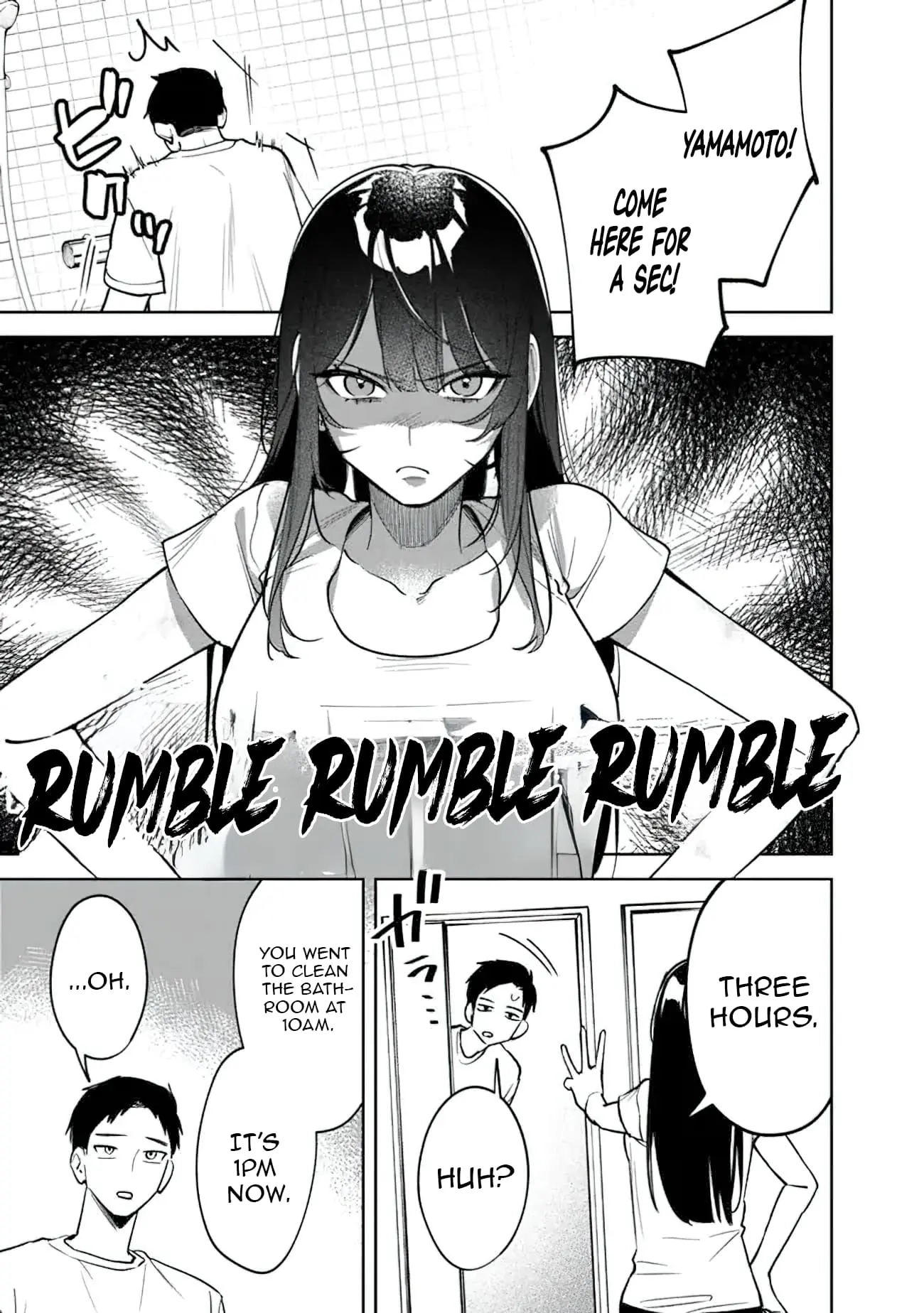 Living together with the queen from my high school days who was arrogant, surprisingly isn't that uncomfortable - Chapter 17 - Page 3
