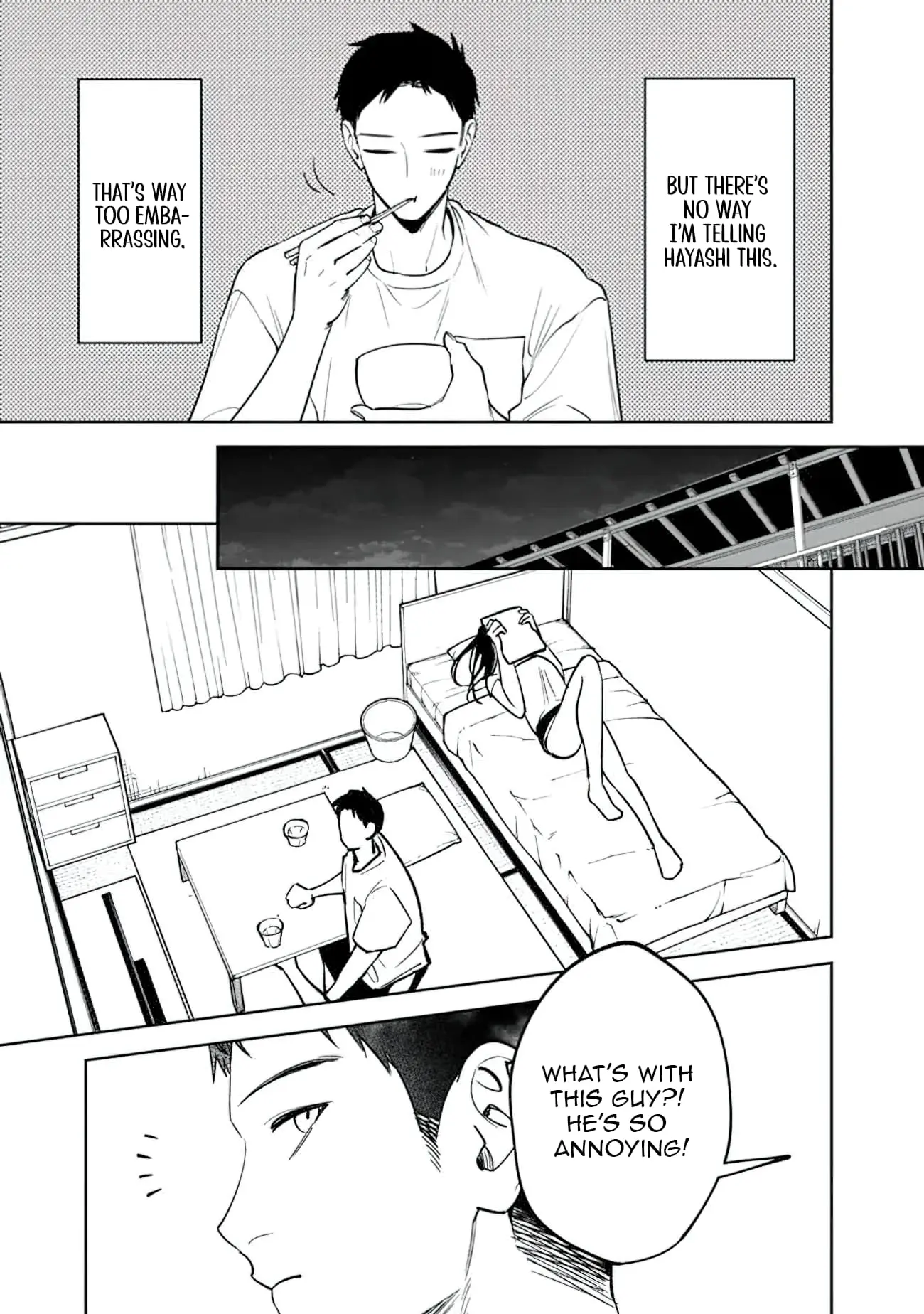 Living together with the queen from my high school days who was arrogant, surprisingly isn't that uncomfortable - Chapter 17 - Page 9