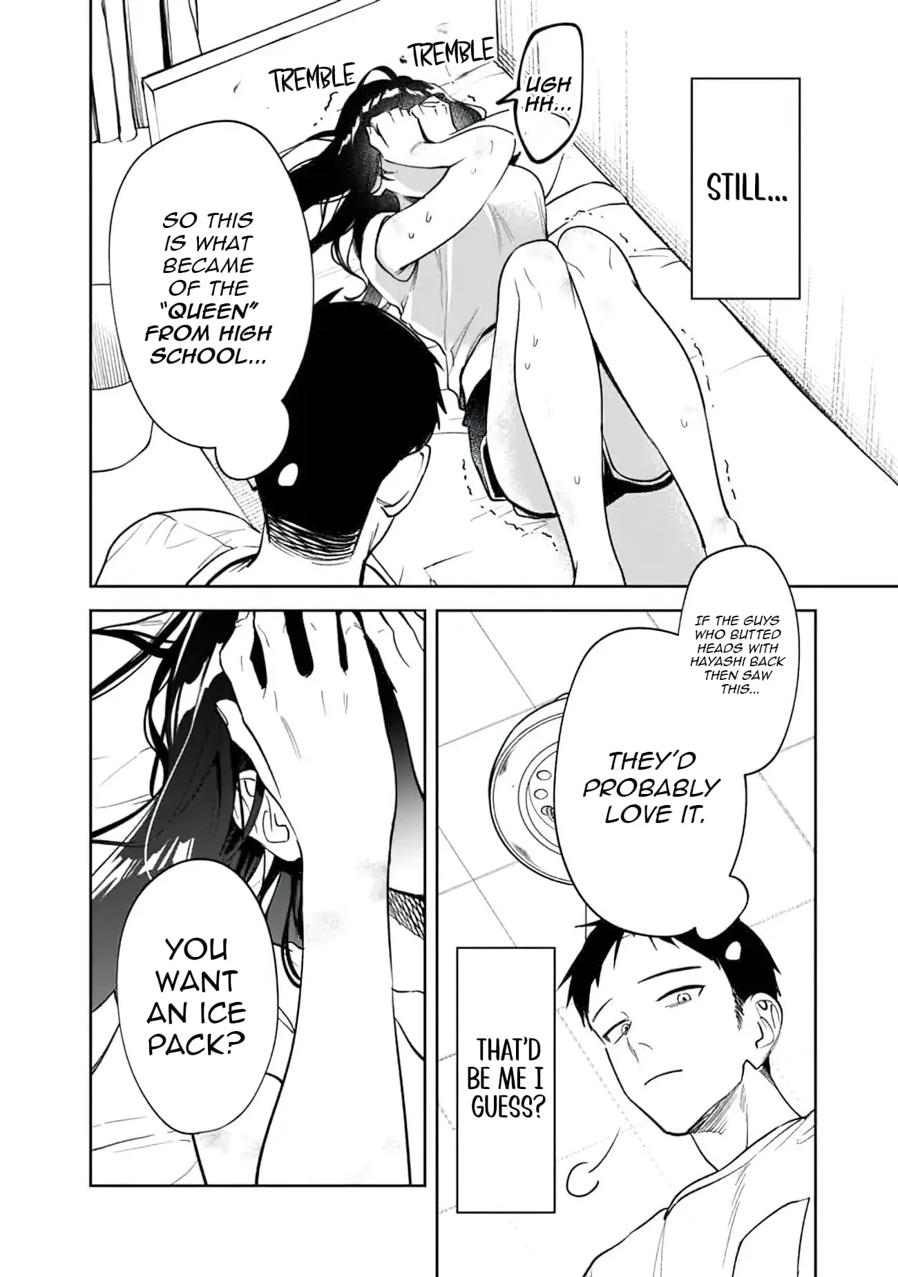Living together with the queen from my high school days who was arrogant, surprisingly isn't that uncomfortable - Chapter 17 - Page 14