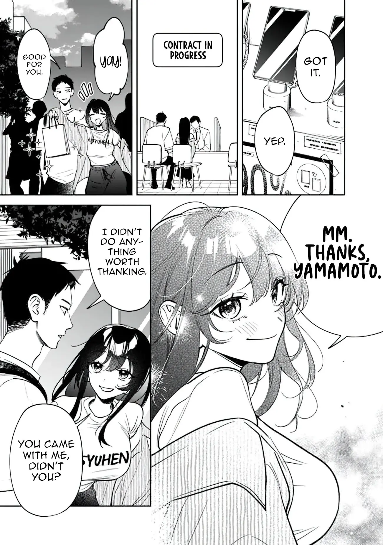 Living together with the queen from my high school days who was arrogant, surprisingly isn't that uncomfortable - Chapter 18 - Page 3
